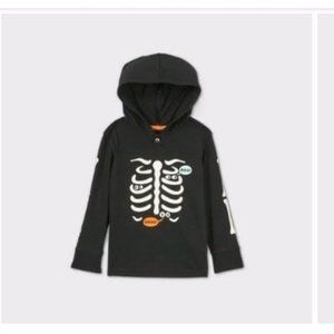 Toddler Boys' Halloween 'Boo' Hooded T-Shirt
